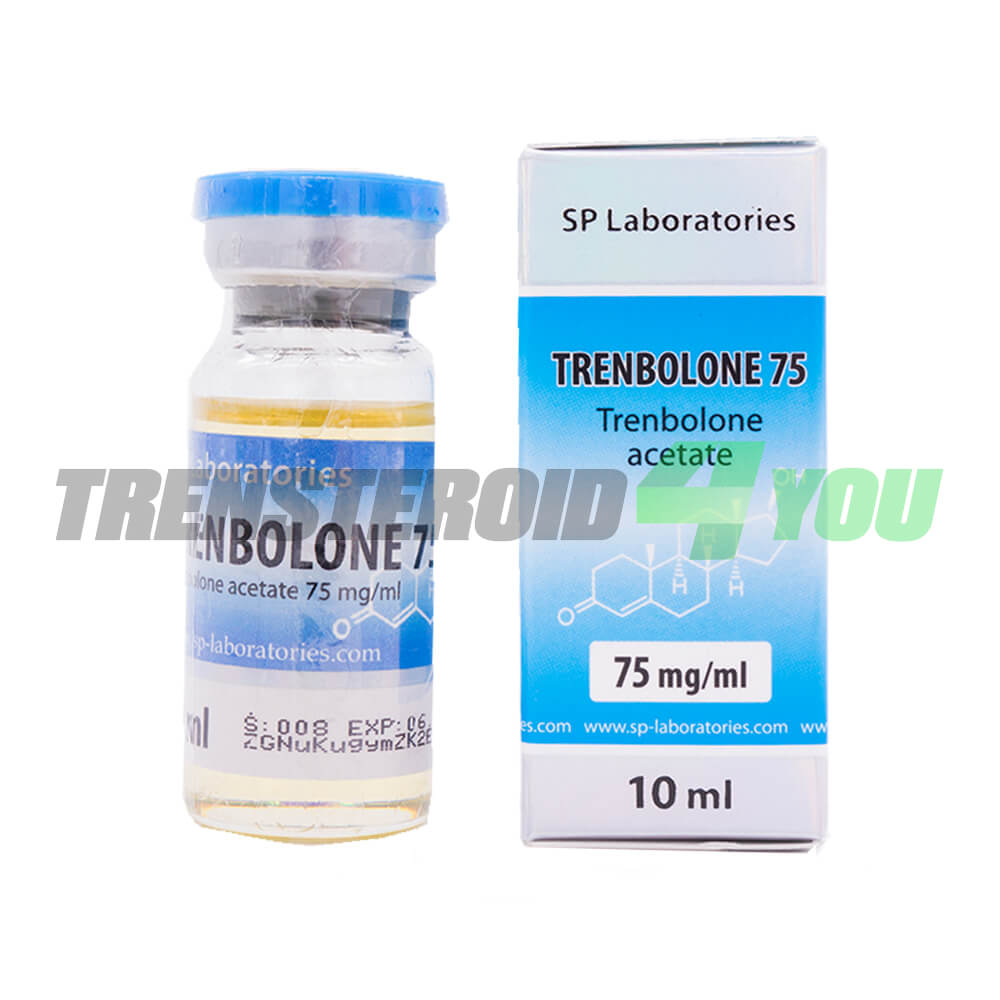 Trenbolone 75 SP Labs Trenbolone Acetate 75 mg/ml vial