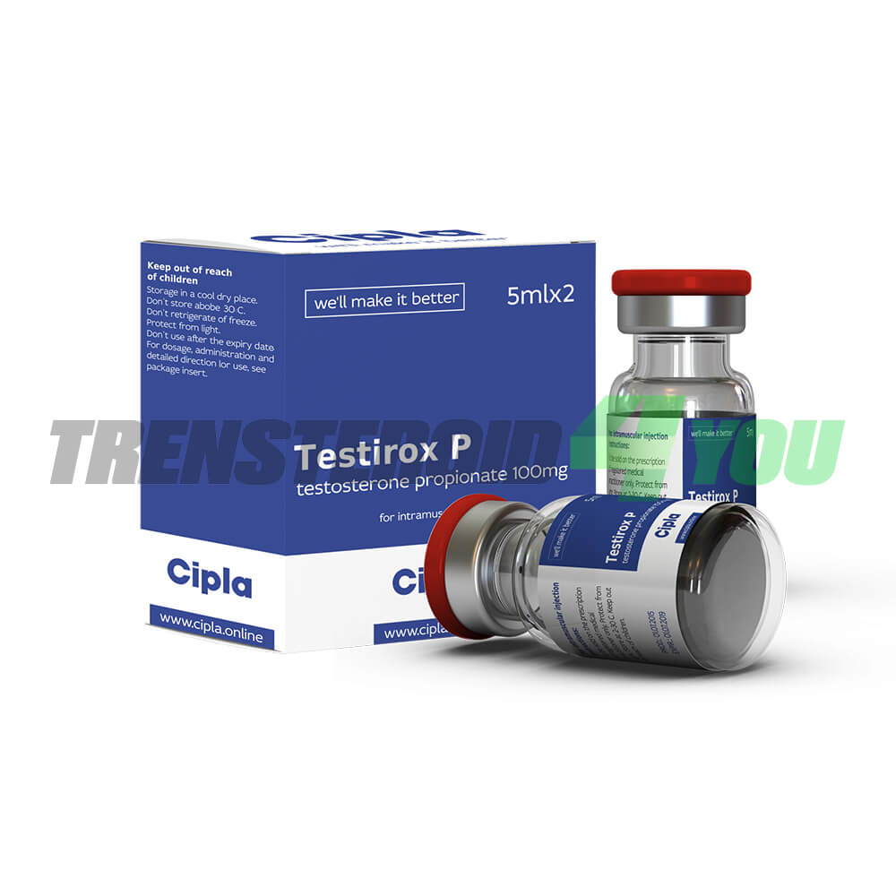 Testirox P Cipla Testosterone Propionate 100 mg/ml