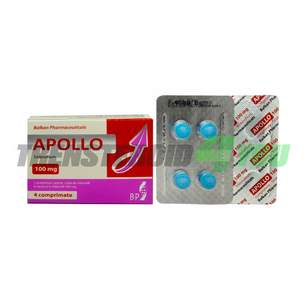 Apollo Balkan Sildenafil 100 mg - 4 tab