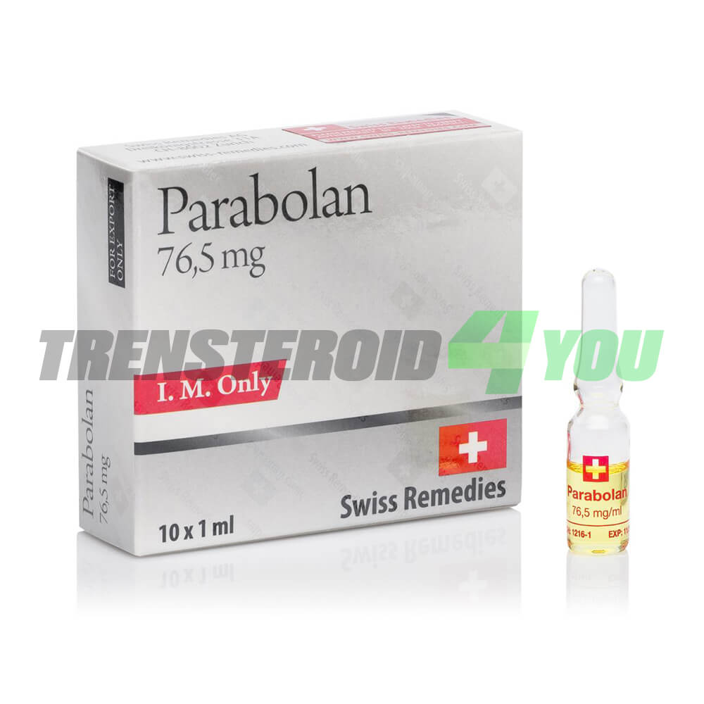 Parabolan Swiss Remedies Trenbolone Hexahydrobenzylcarbonate 76.5 mg/ml