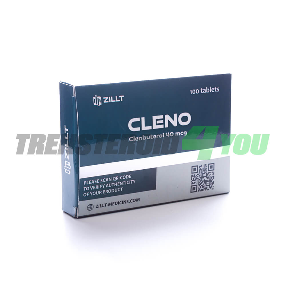 Cleno Zillt Medicine Clenbuterol 40 mcg