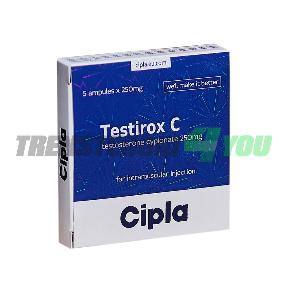 Testirox C Cipla Testosterone Cypionate 250 mg/ml