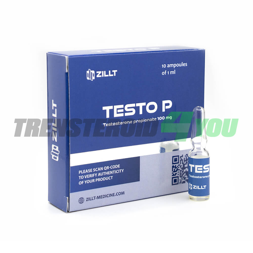 Testo P Zillt Medicine Testosterone Propionate 100 mg/ml
