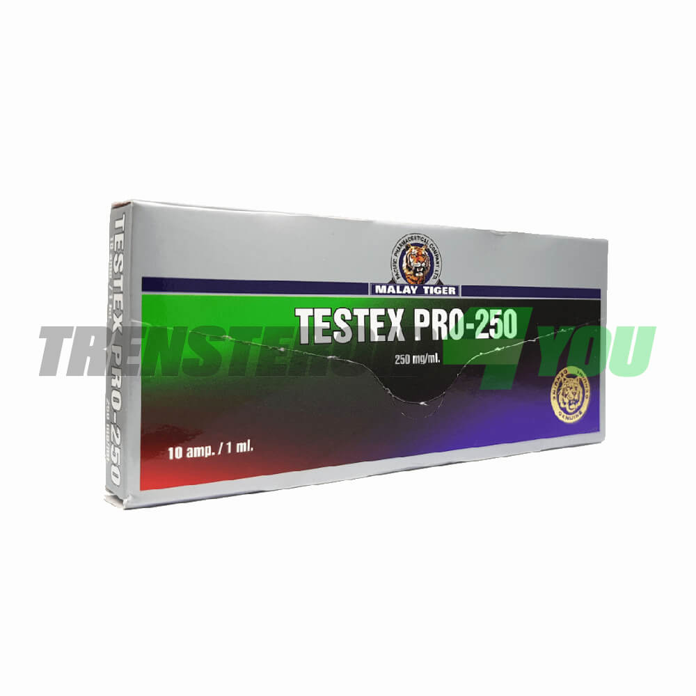 Testex Pro-250 Malay Tiger Testosterone Cypionate 250 mg/ml