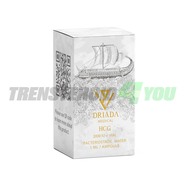 HCG Driada Medical Chorionic Gonadotropin 2000 IU