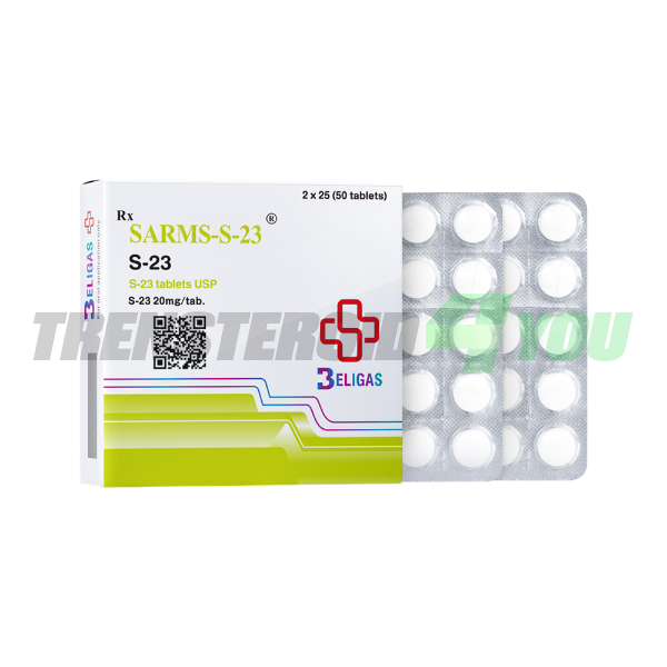 Sarms-S-23 Beligas 20 mg