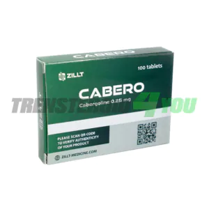 Cabero Zillt Medicine Cabergoline 0.25 mg