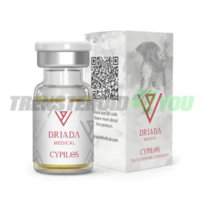 Cypilos Driada Medical Testosterone Cypionate 250 mg/ml vial